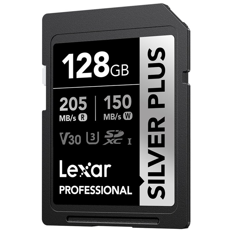 Professional SILVER PLUS SDXC UHS-I V30 128GB 並行輸入品 LSDSIPL128G-BNNNG