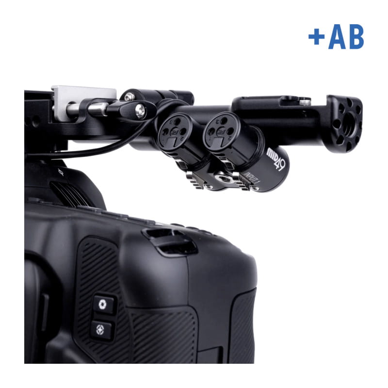 Base Kit for Blackmagic Cinema Camera 6K + Audio Breakout AB-6 M49-KTB-BMD-P6KAB
