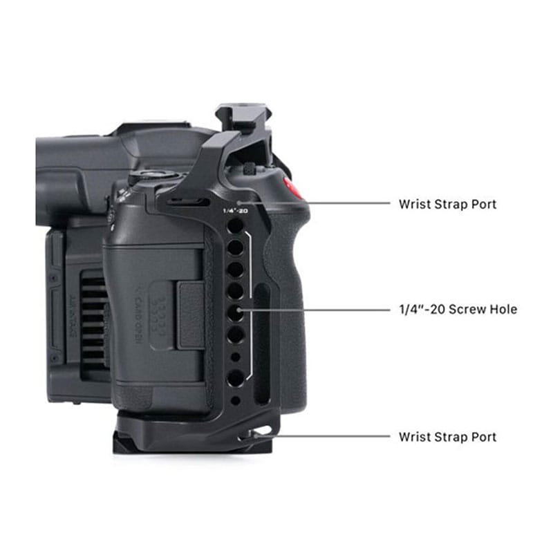 Full Camera Cage for Canon R5C - Black TA-T32-FCC-B