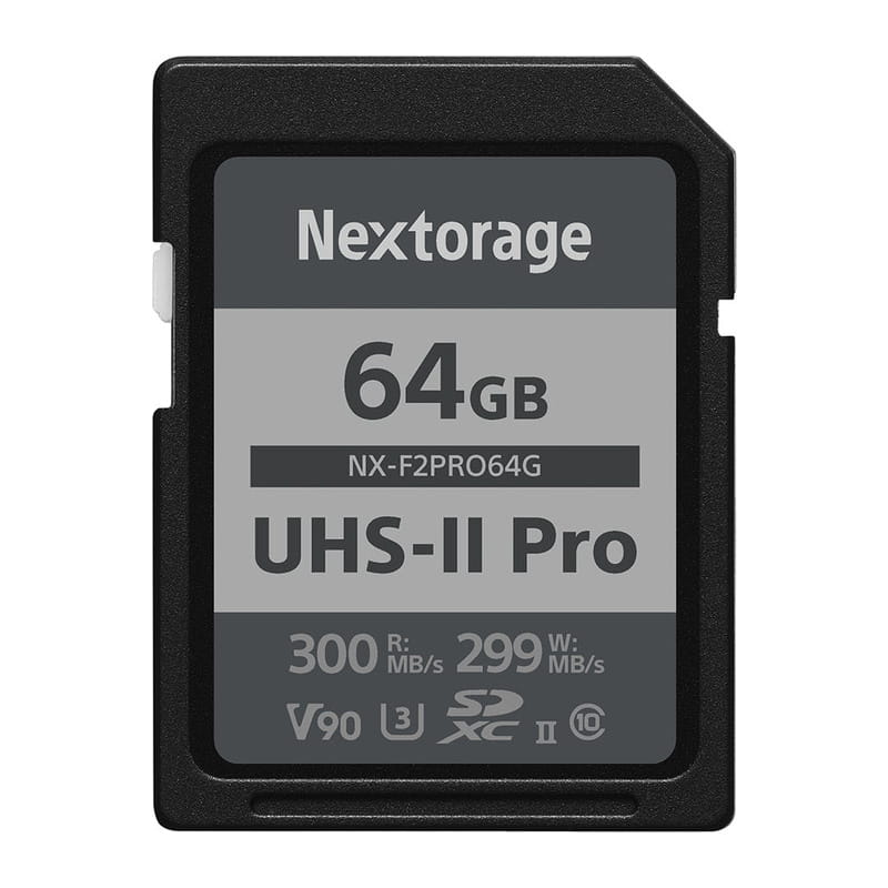 NX-F2PRO64G SDXC UHS-II U3 V90 メモリーカード 64GB