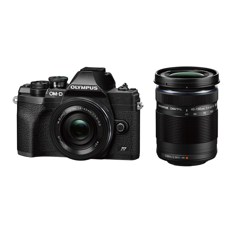 OM-D E-M10 Mark IV EZダブルズームキット ブラック